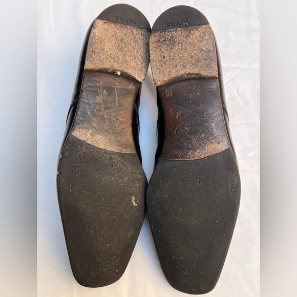 PRADA Leather Derby Shoes - Picture 8 of 11